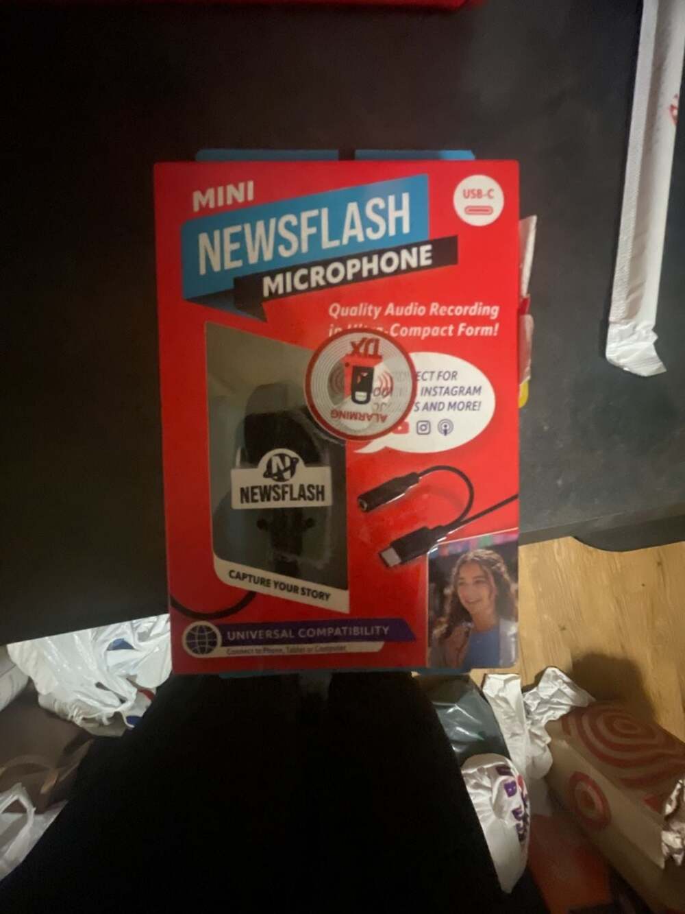 MVMT newsflash Mini Microphone Handheld Mini Mic
